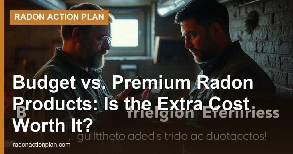 Budget vs. Premium Radon Products: Is the Extra Cost Worth It?