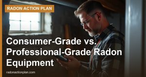 Consumer-Grade vs. Professional-Grade Radon Equipment