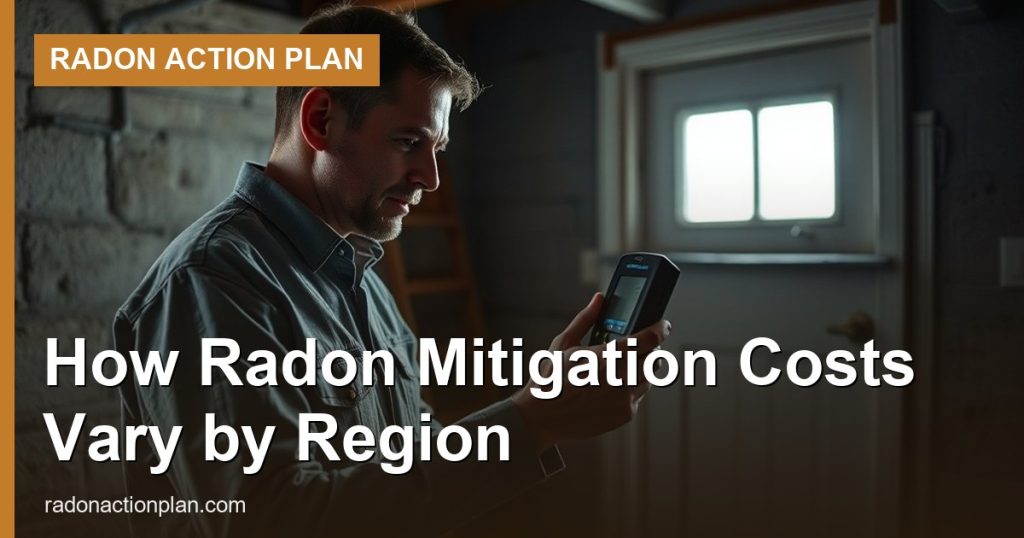 How Radon Mitigation Costs Vary by Region