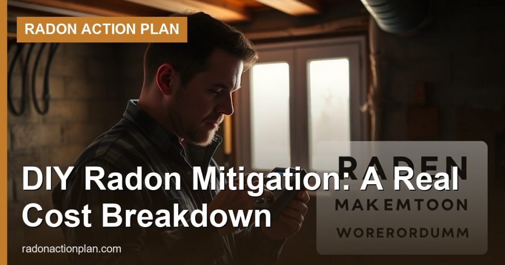 DIY Radon Mitigation: A Real Cost Breakdown