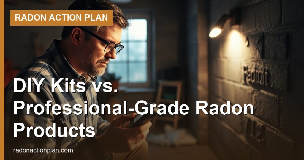 DIY Kits vs. Professional-Grade Radon Products