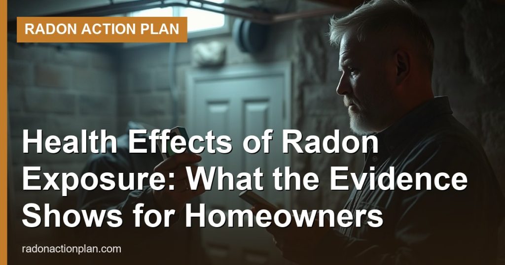 Health Effects of Radon Exposure: What the Evidence Shows for Homeowners