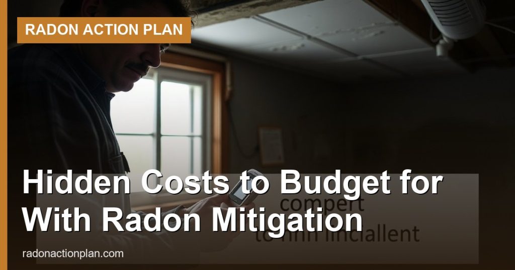 Hidden Costs to Budget for With Radon Mitigation