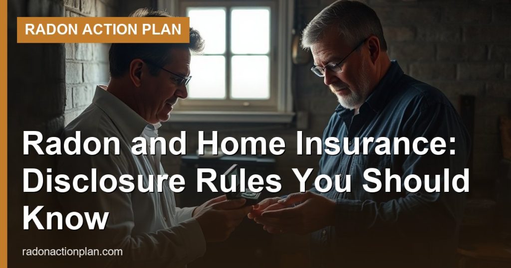 Radon and Home Insurance: Disclosure Rules You Should Know