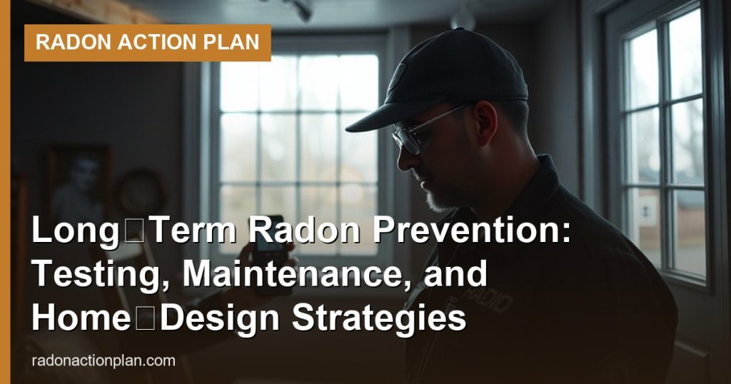 Long‑Term Radon Prevention: Testing, Maintenance, and Home‑Design Strategies