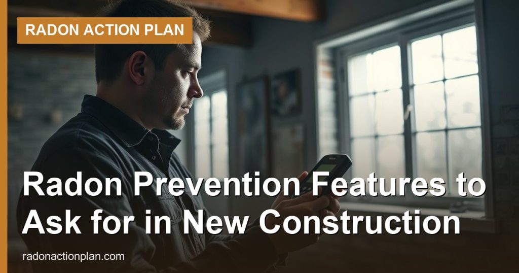 Radon Prevention Features to Ask for in New Construction