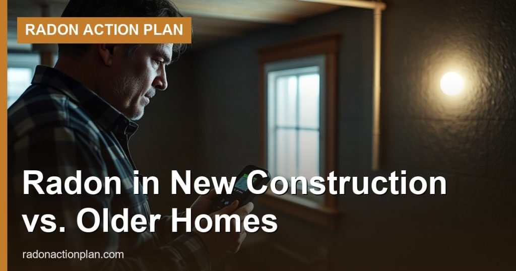 Radon in New Construction vs. Older Homes